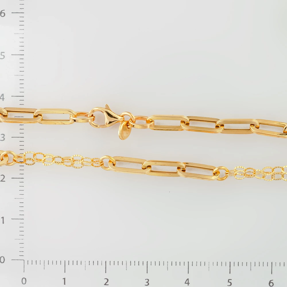 Цепь из красного золота 585 пробы