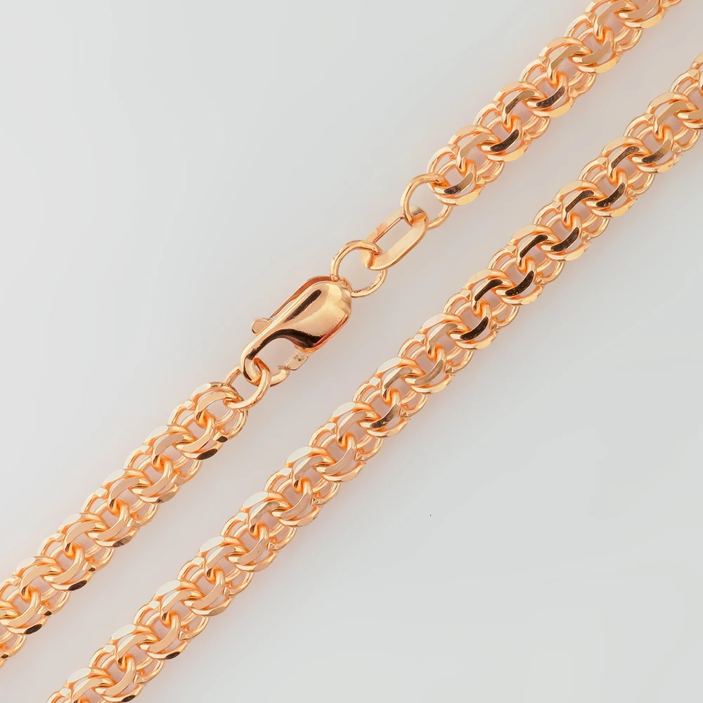 Цепь из красного золота 585 пробы