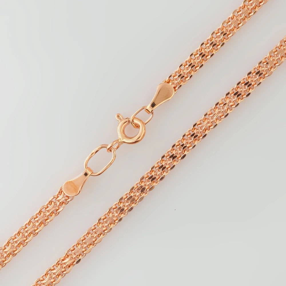 Цепь из красного золота 585 пробы