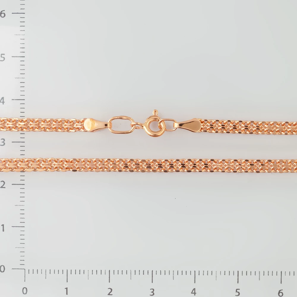 Цепь из красного золота 585 пробы