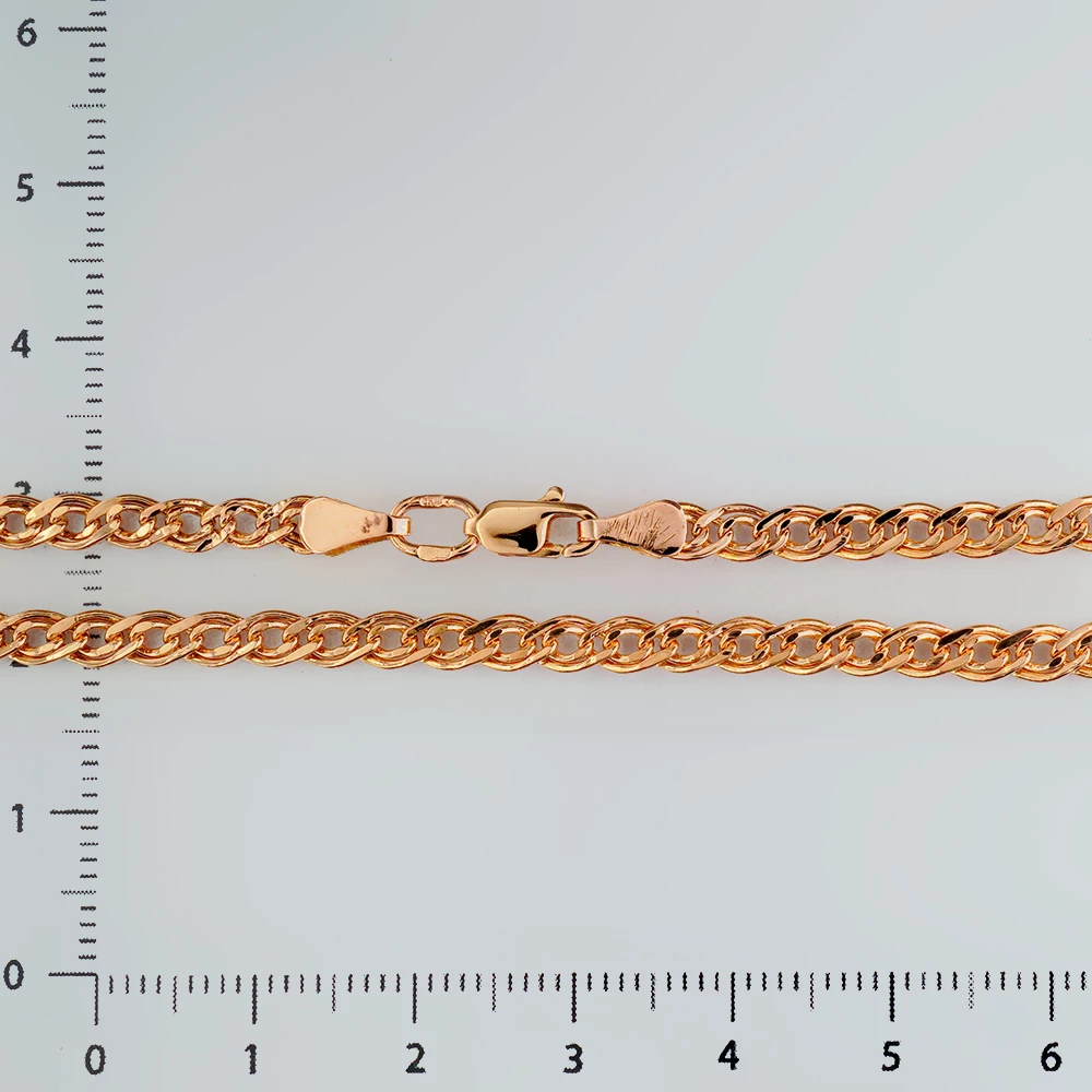 Цепь из красного золота 585 пробы