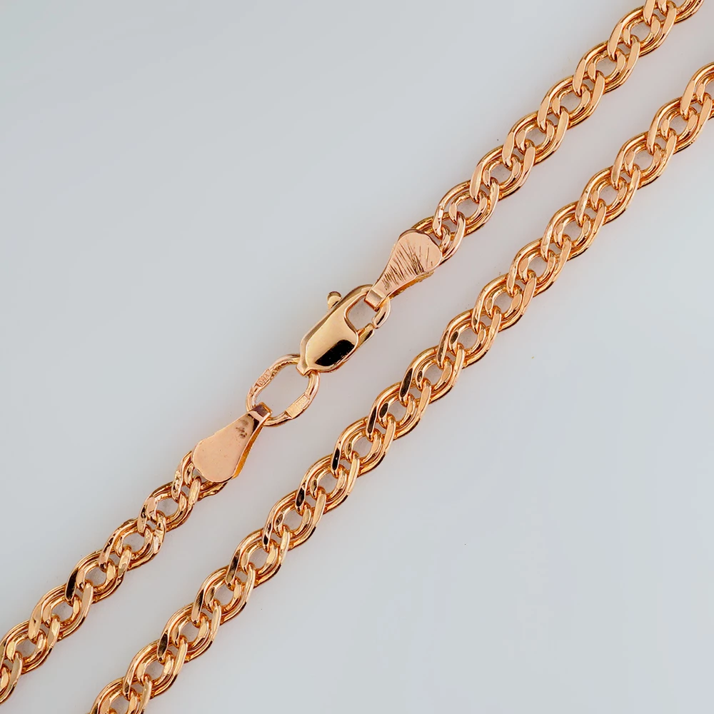 Цепь из красного золота 585 пробы