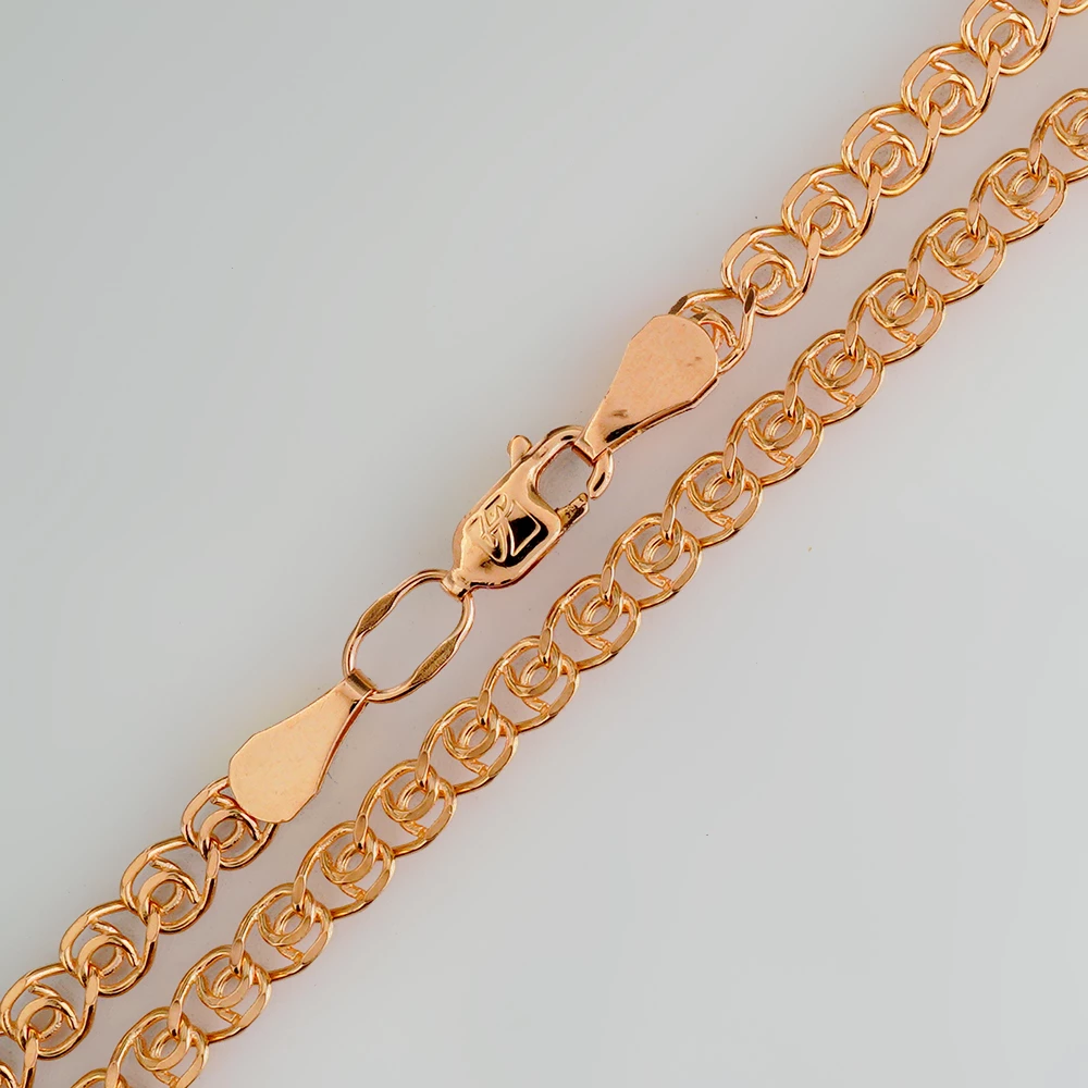 Цепь из красного золота 585 пробы