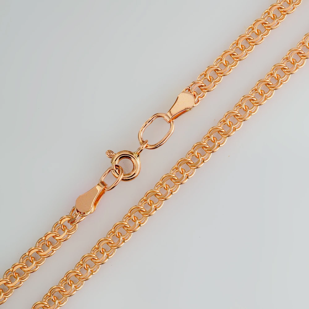 Цепь из красного золота 585 пробы