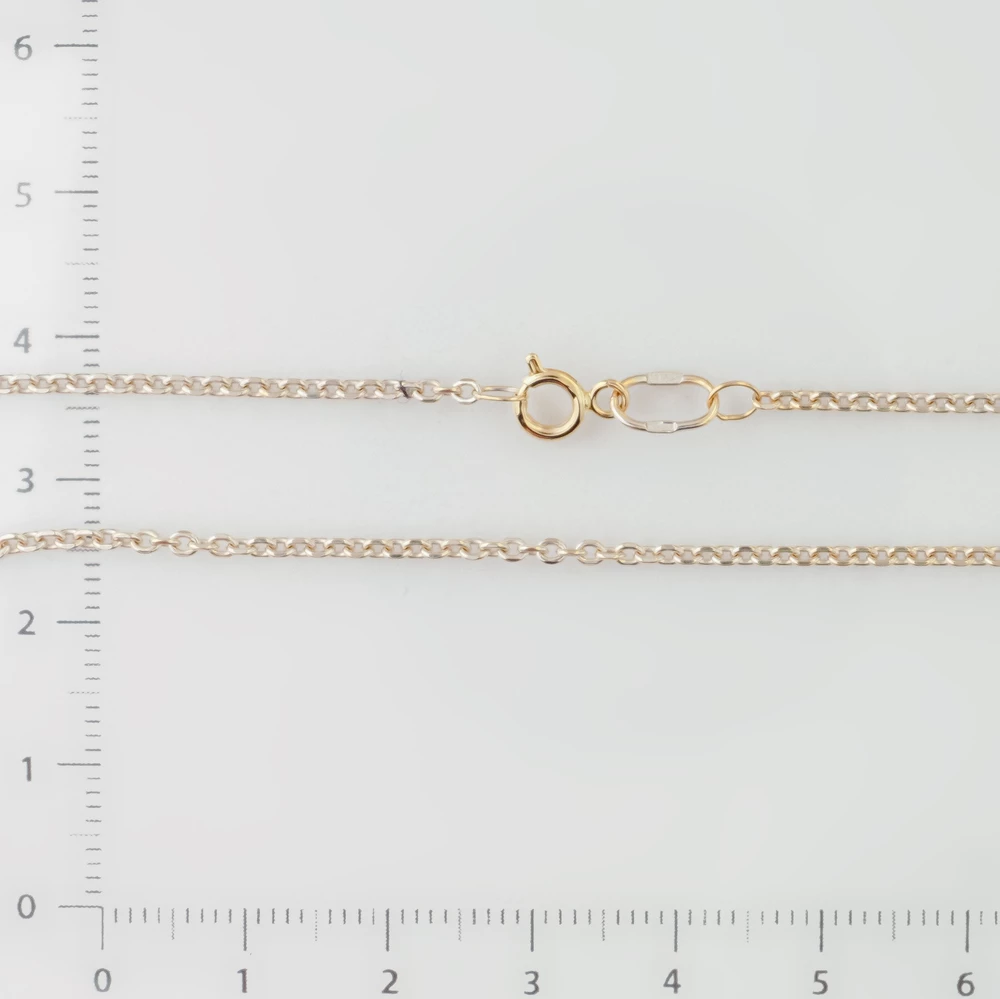Цепь из белого золота 585 пробы