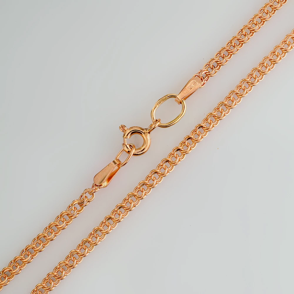 Цепь из красного золота 585 пробы