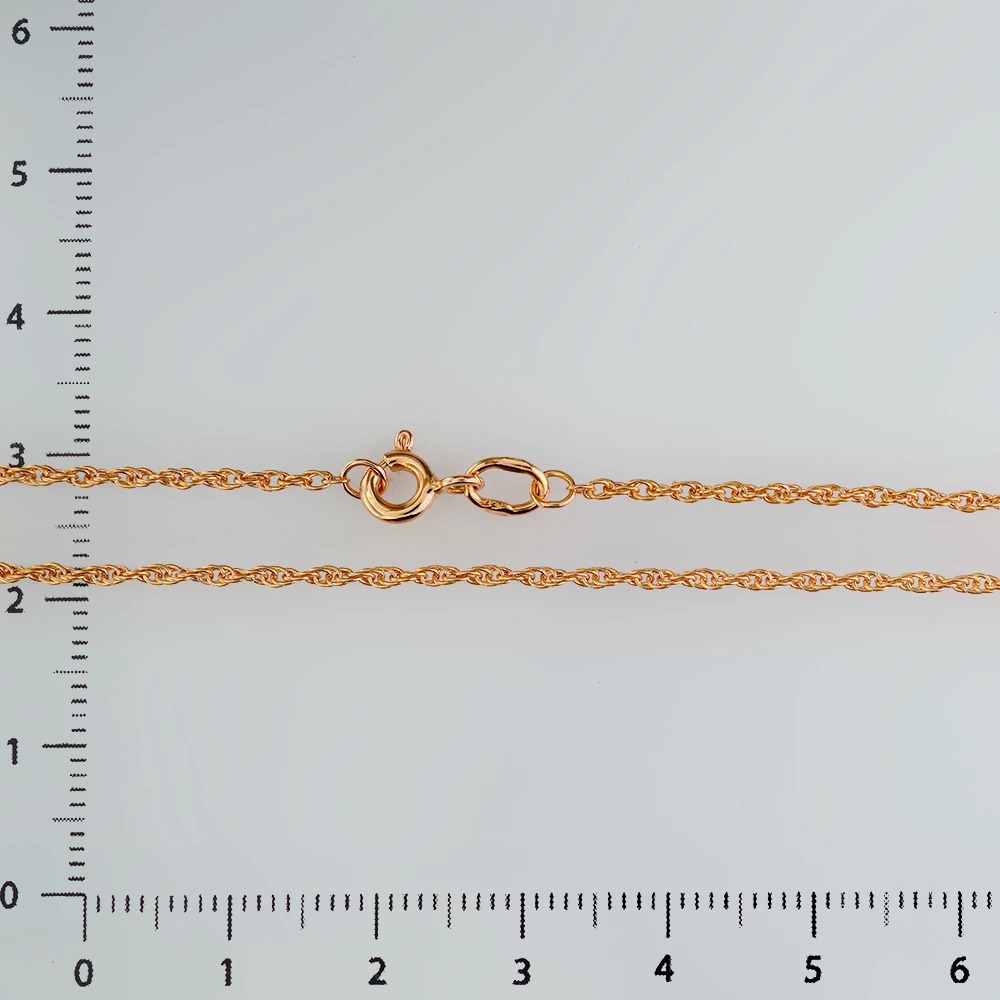 Цепь из красного золота 585 пробы