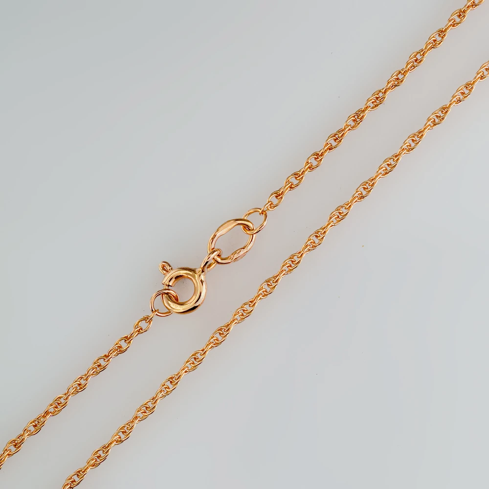 Цепь из красного золота 585 пробы