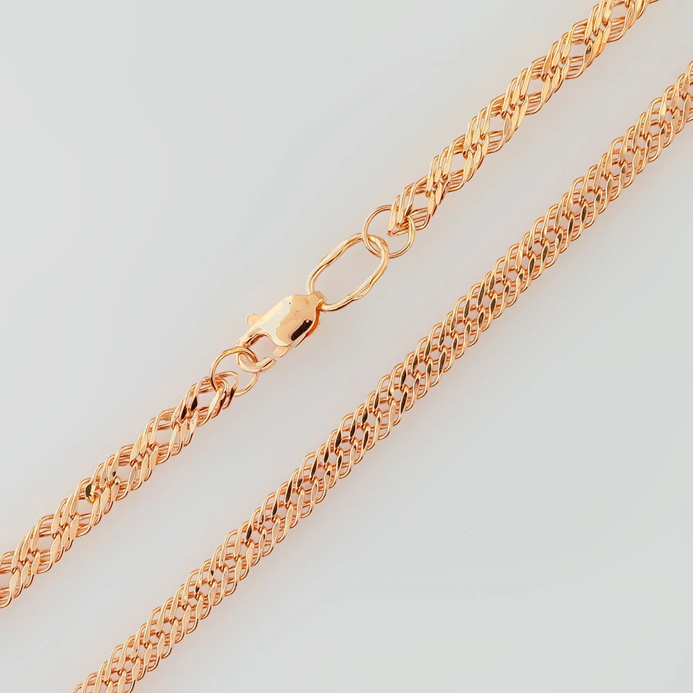 Цепь из красного золота 585 пробы