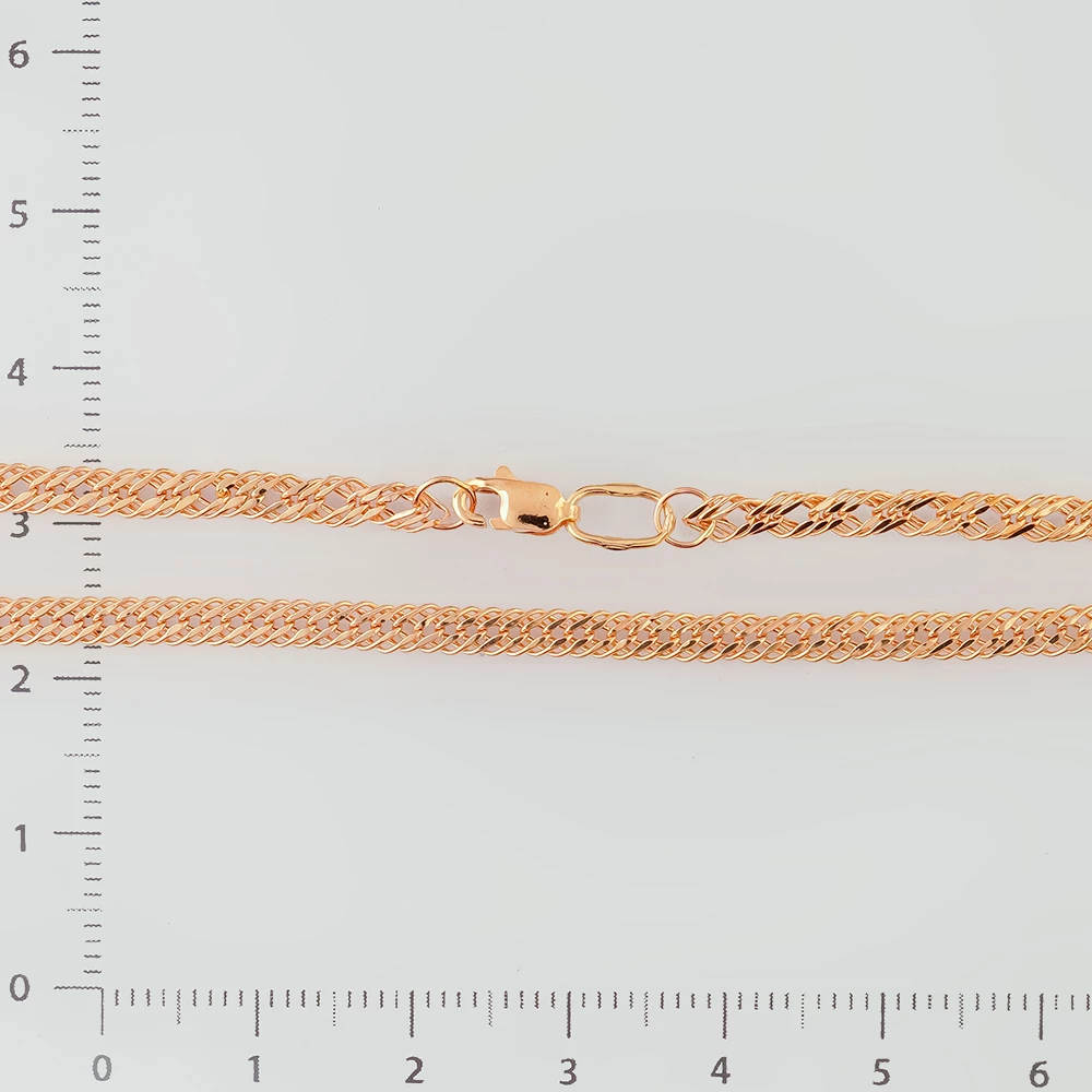 Цепь из красного золота 585 пробы
