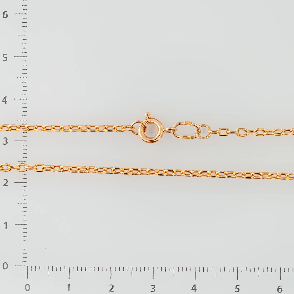 Цепь из красного золота 585 пробы