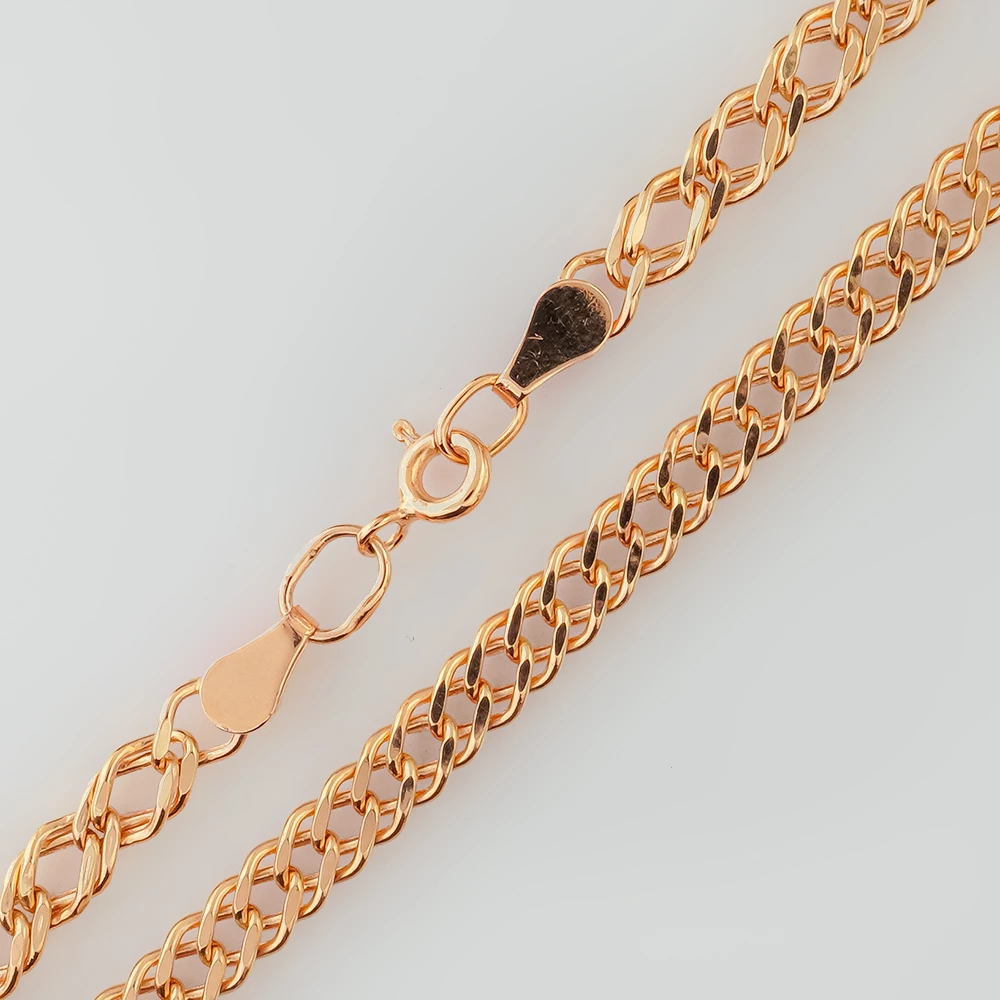 Цепь из красного золота 585 пробы