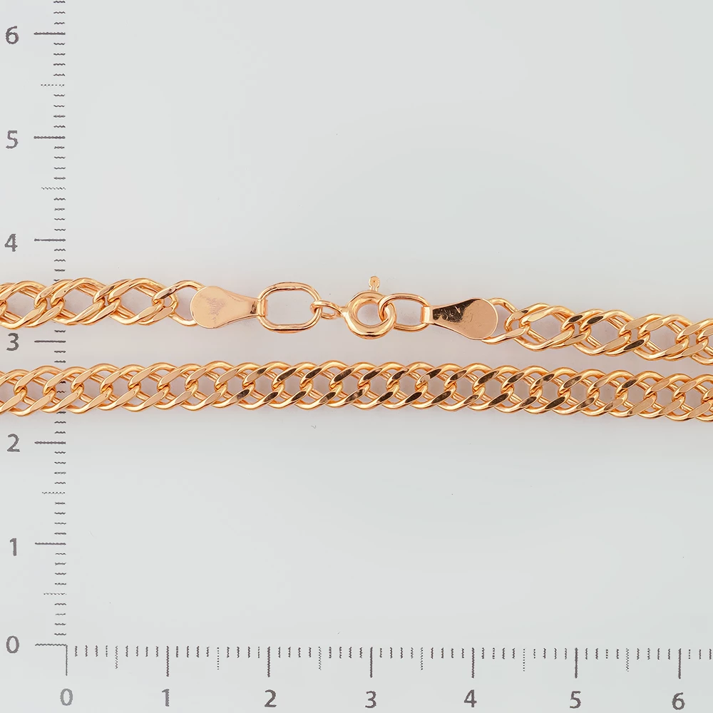 Цепь из красного золота 585 пробы