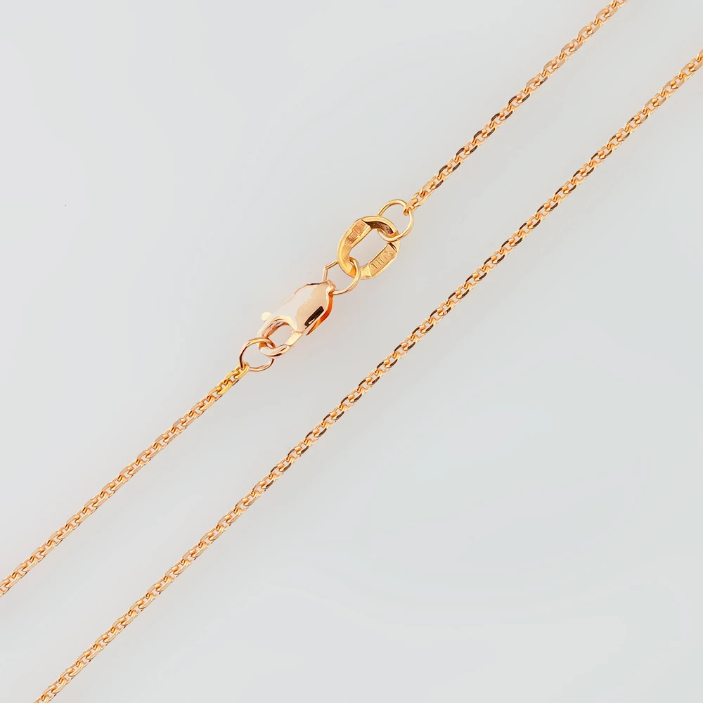 Цепь из красного золота 585 пробы