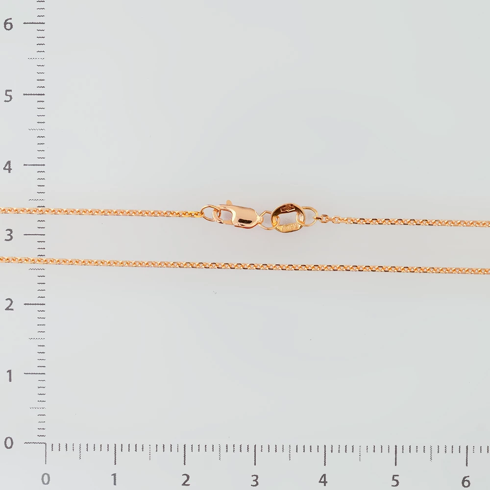 Цепь из красного золота 585 пробы