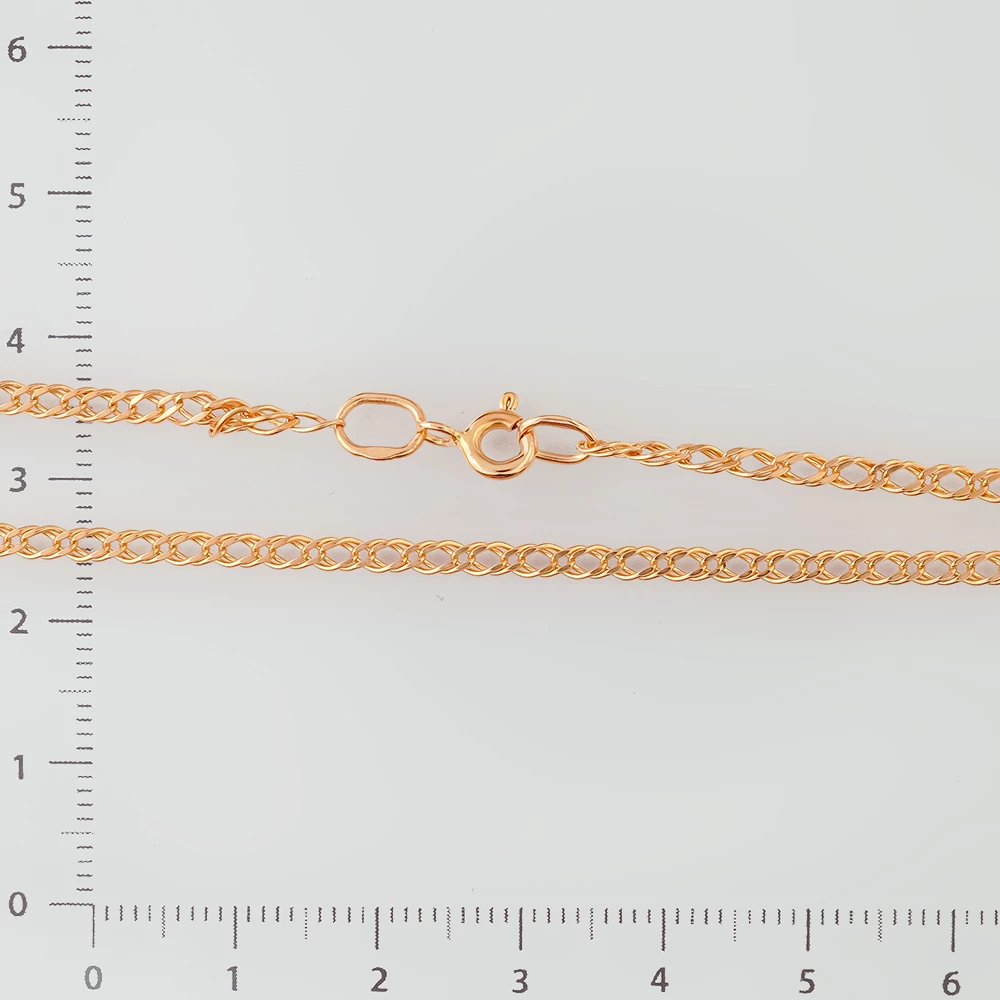 Цепь из красного золота 585 пробы