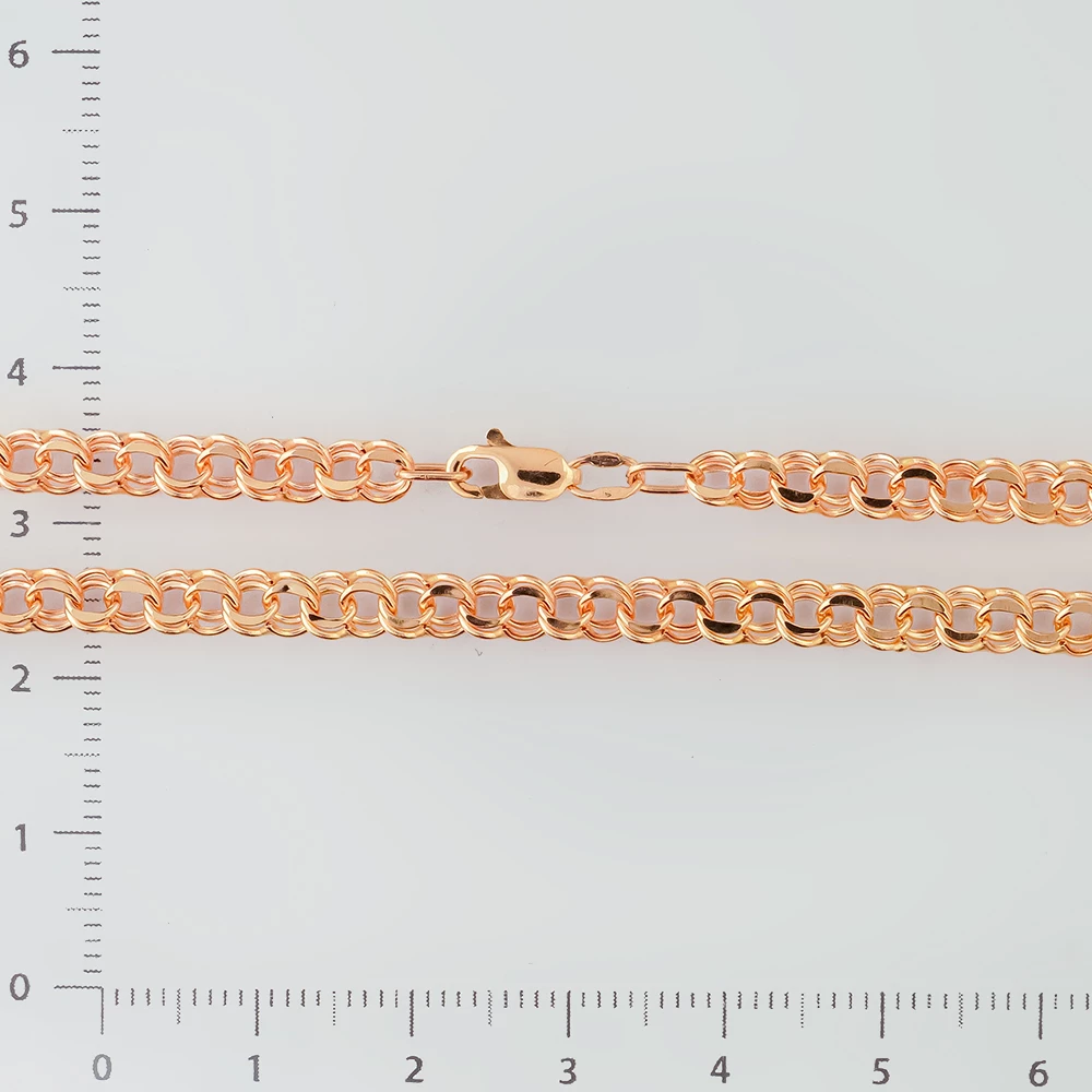 Цепь из красного золота 585 пробы