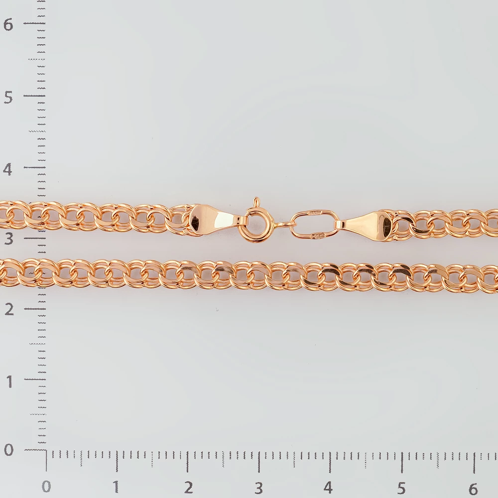 Цепь из красного золота 585 пробы