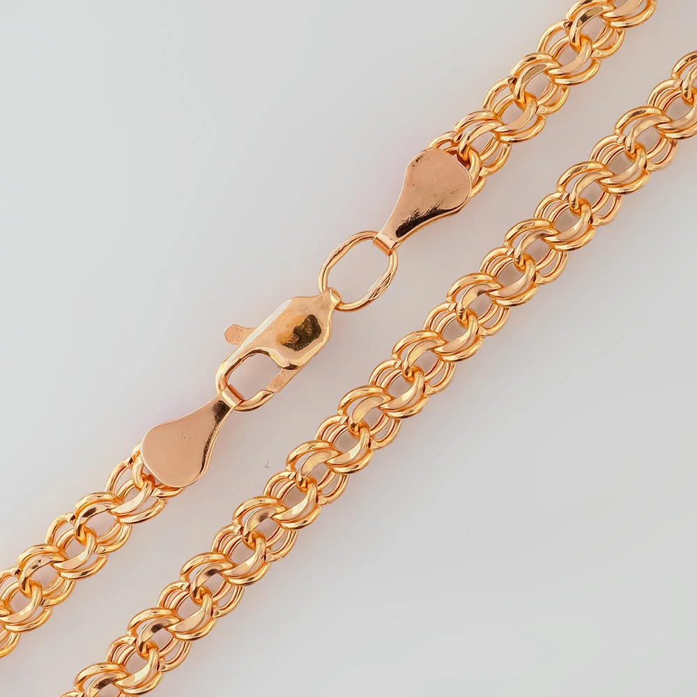 Цепь из красного золота 585 пробы