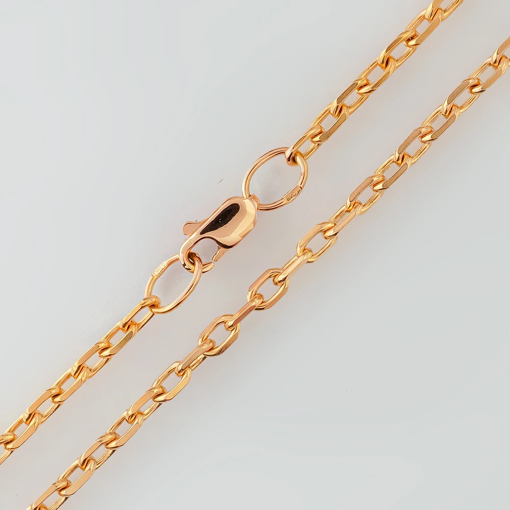 Цепь из красного золота 585 пробы