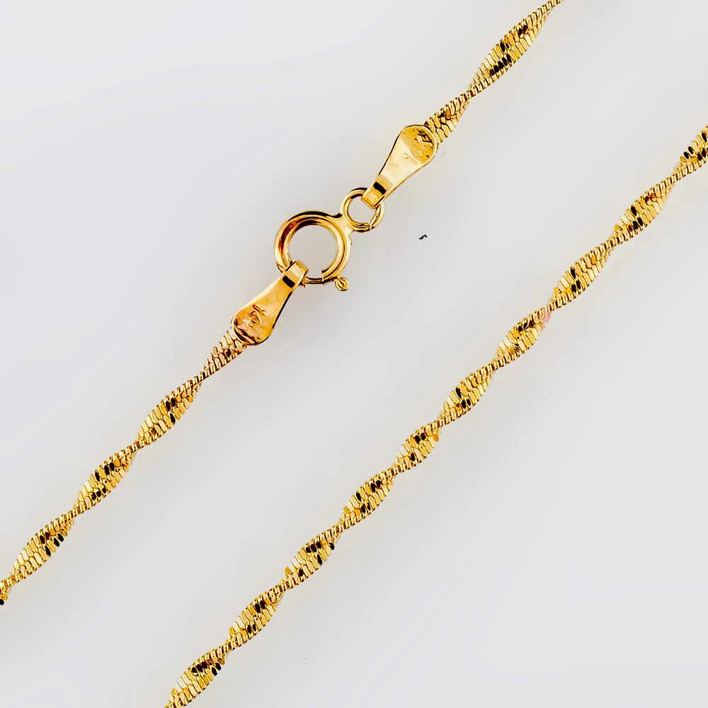 Цепь из желтого золота 585 пробы