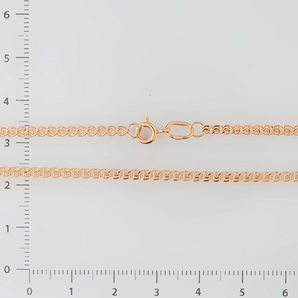 Цепь из красного золота 585 пробы