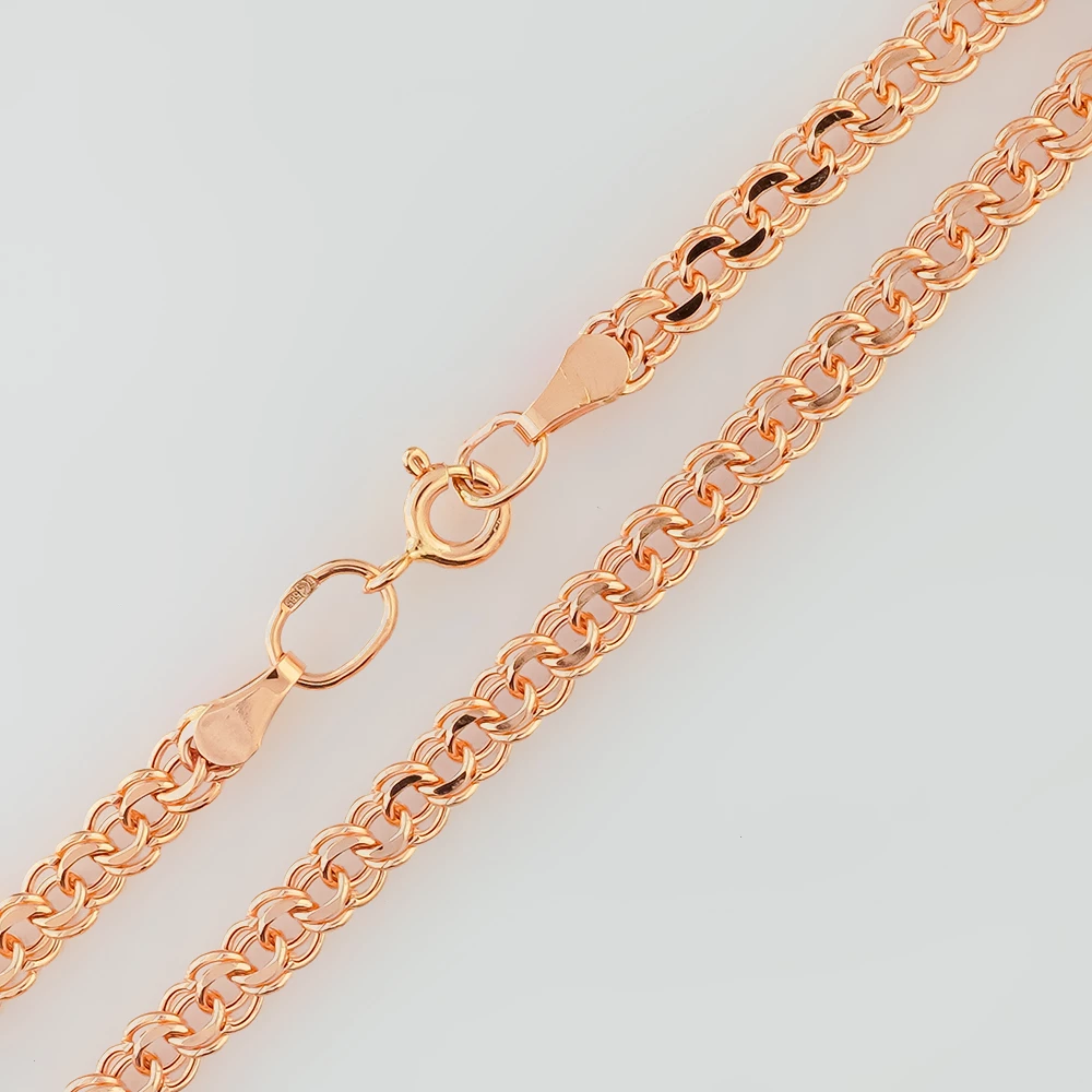 Цепь из красного золота 585 пробы