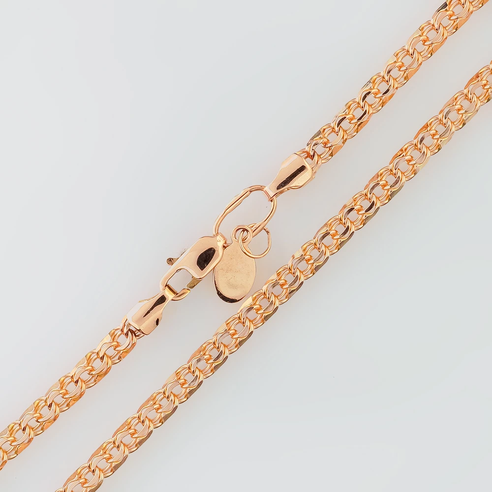 Цепь из красного золота 585 пробы