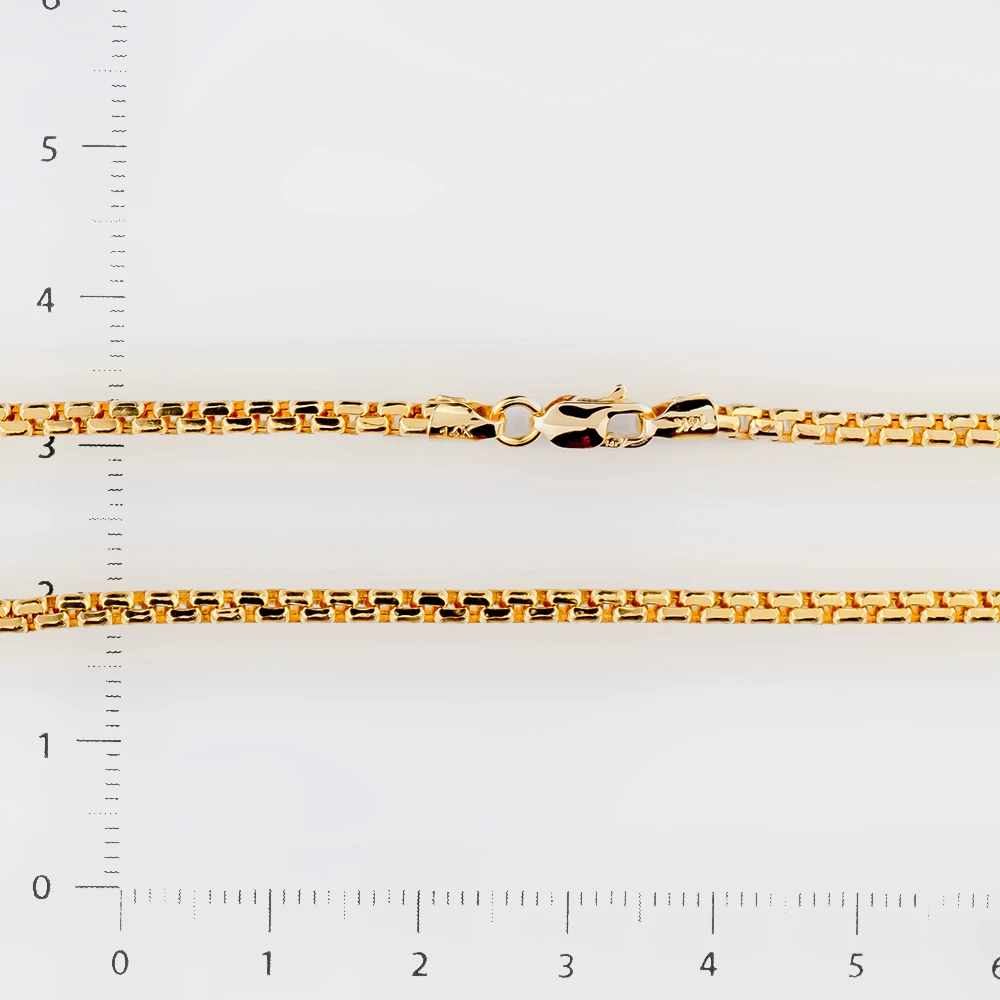 Цепь из желтого золота 585 пробы