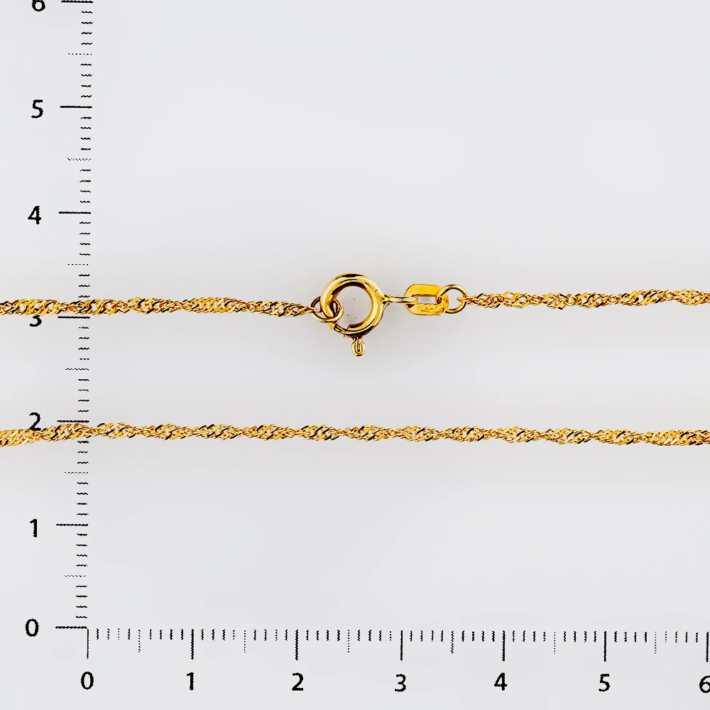 Цепь из желтого золота 750 пробы