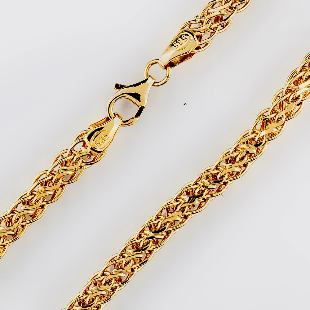 Цепь из желтого золота 585 пробы