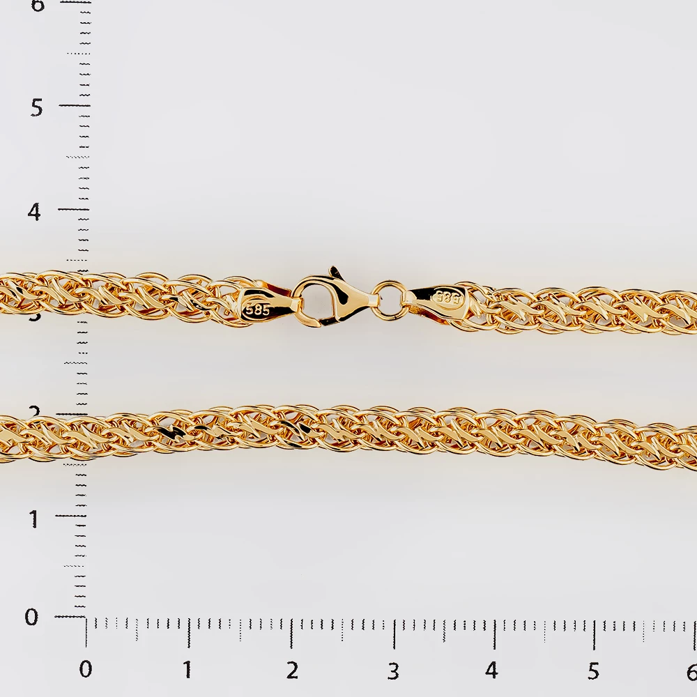 Цепь из желтого золота 585 пробы