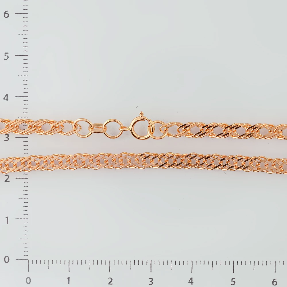 Цепь из красного золота 585 пробы