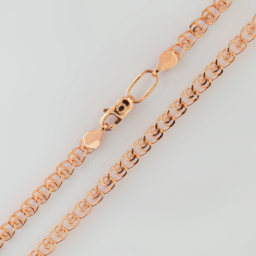 Цепь из красного золота 585 пробы