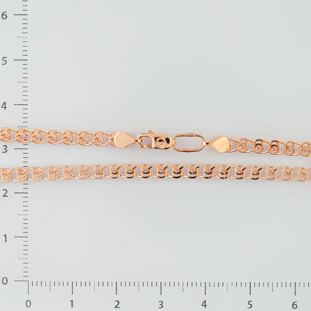 Цепь из красного золота 585 пробы