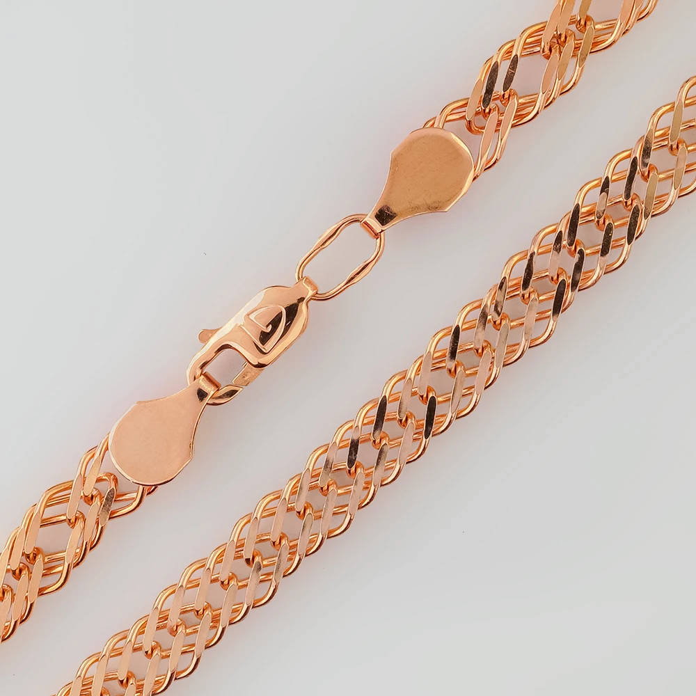 Цепь из красного золота 585 пробы