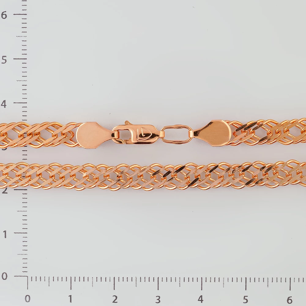 Цепь из красного золота 585 пробы