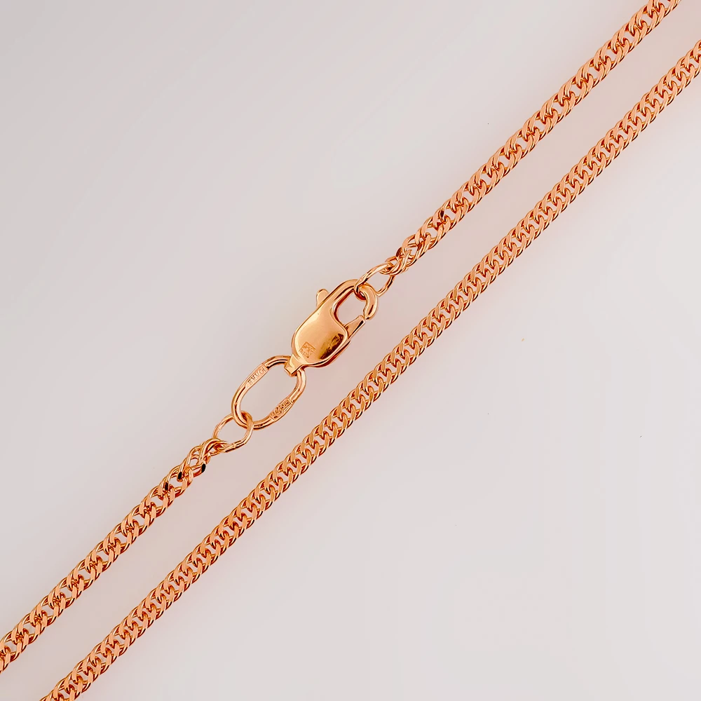 Цепь из красного золота 585 пробы