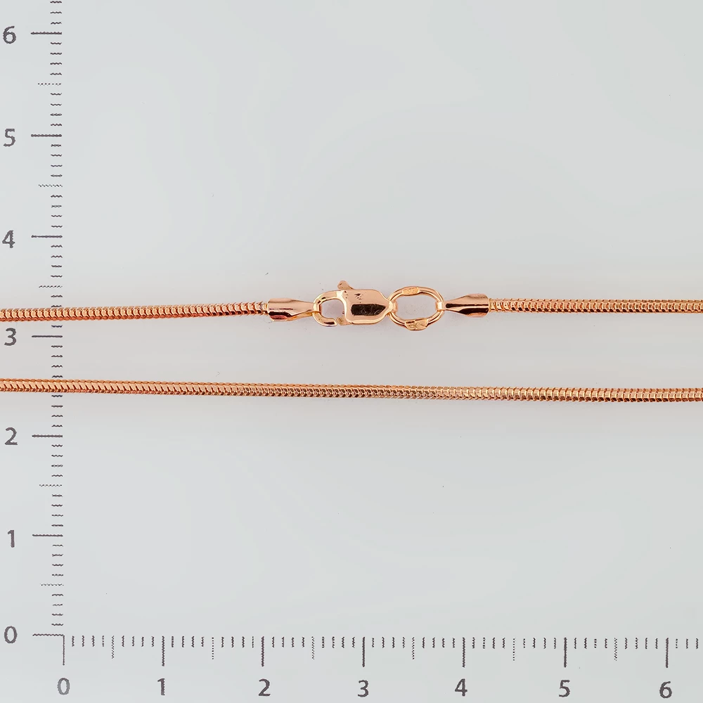 Цепь из красного золота 585 пробы