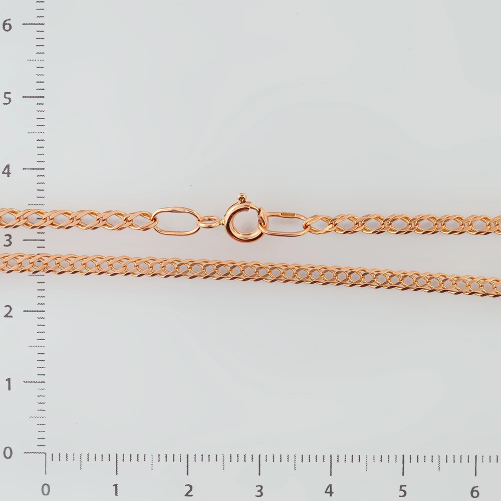 Цепь из красного золота 585 пробы