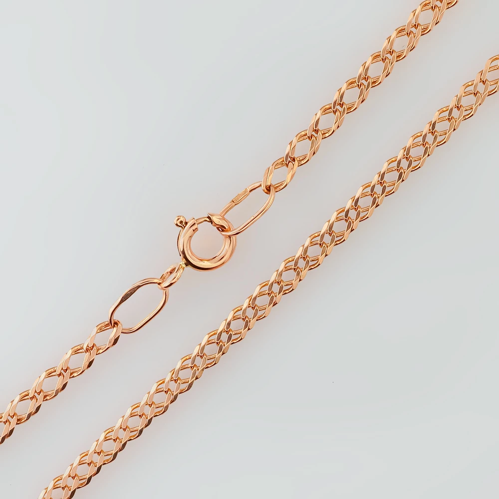 Цепь из красного золота 585 пробы