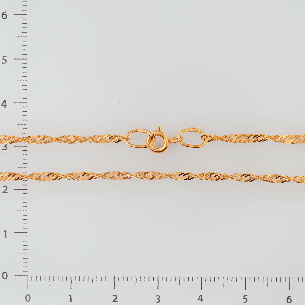 Цепь из красного золота 585 пробы