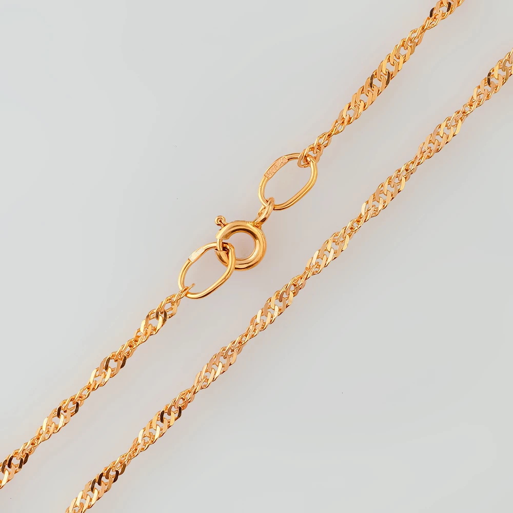 Цепь из красного золота 585 пробы