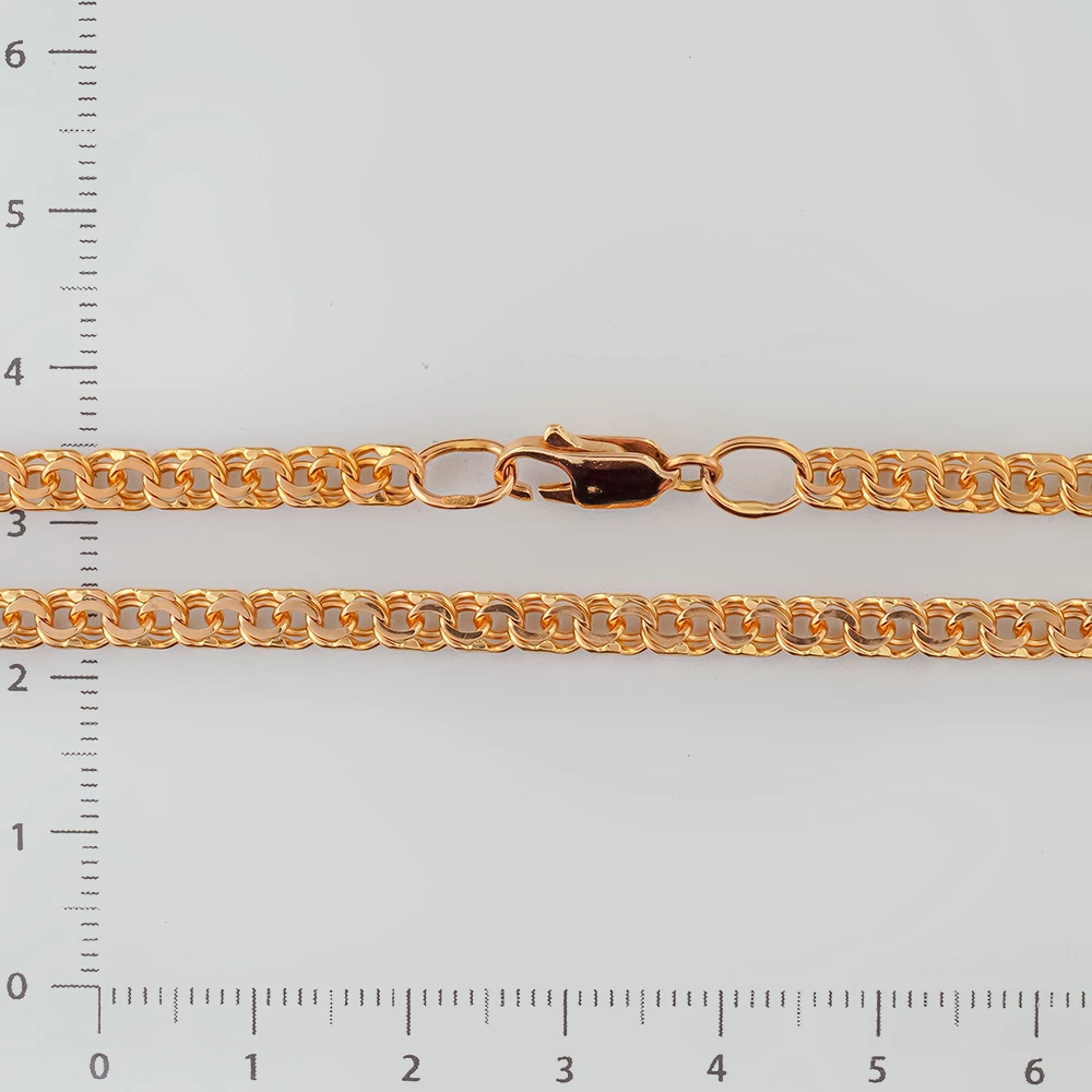 Цепь из красного золота 585 пробы