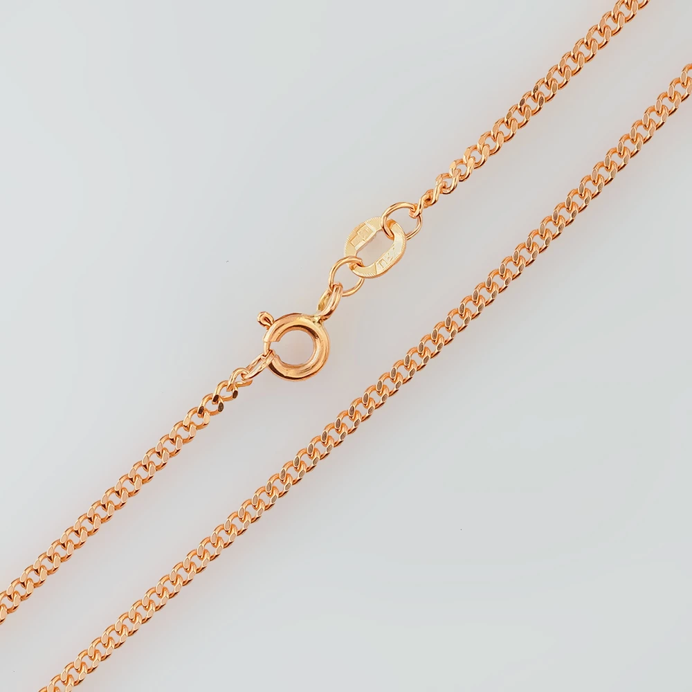 Цепь из красного золота 585 пробы