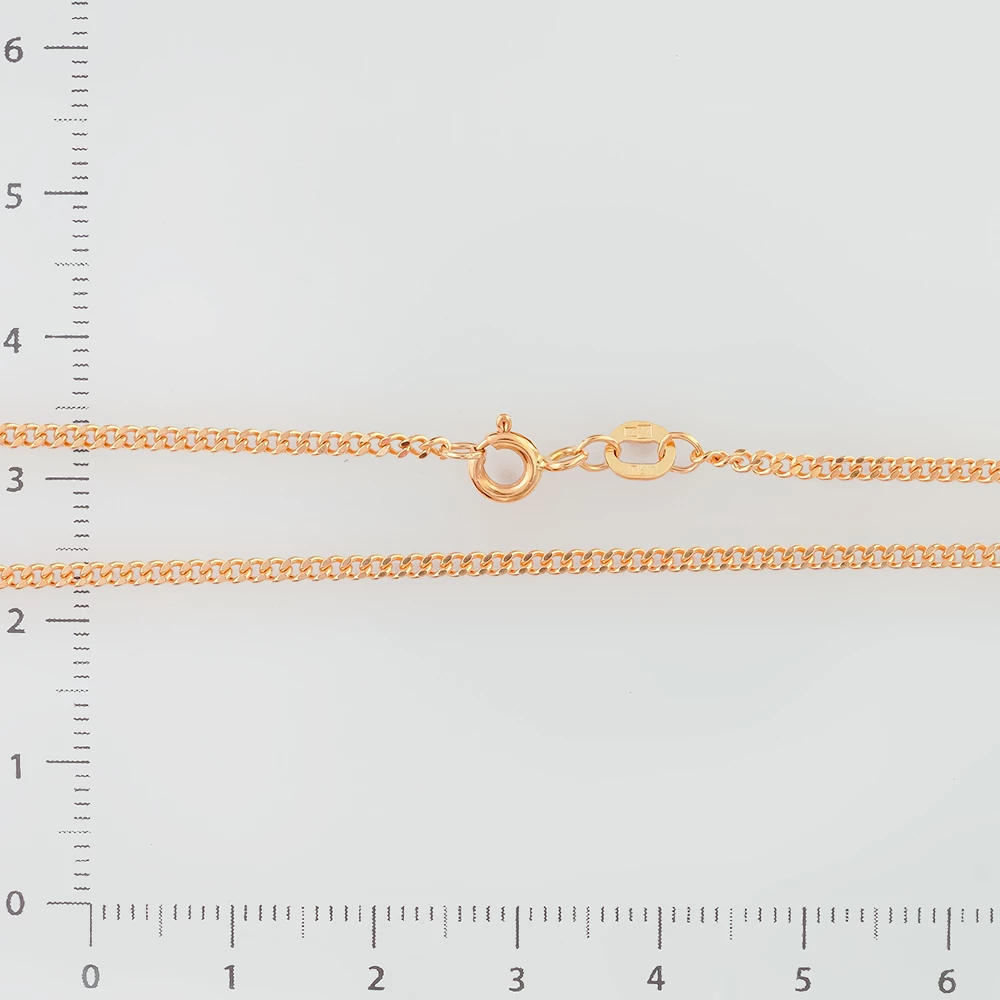 Цепь из красного золота 585 пробы