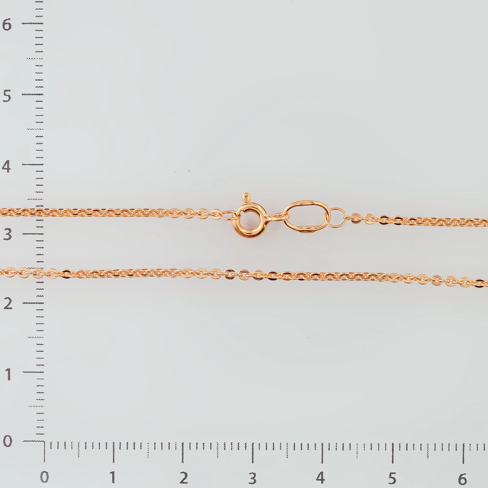 Цепь из красного золота 585 пробы