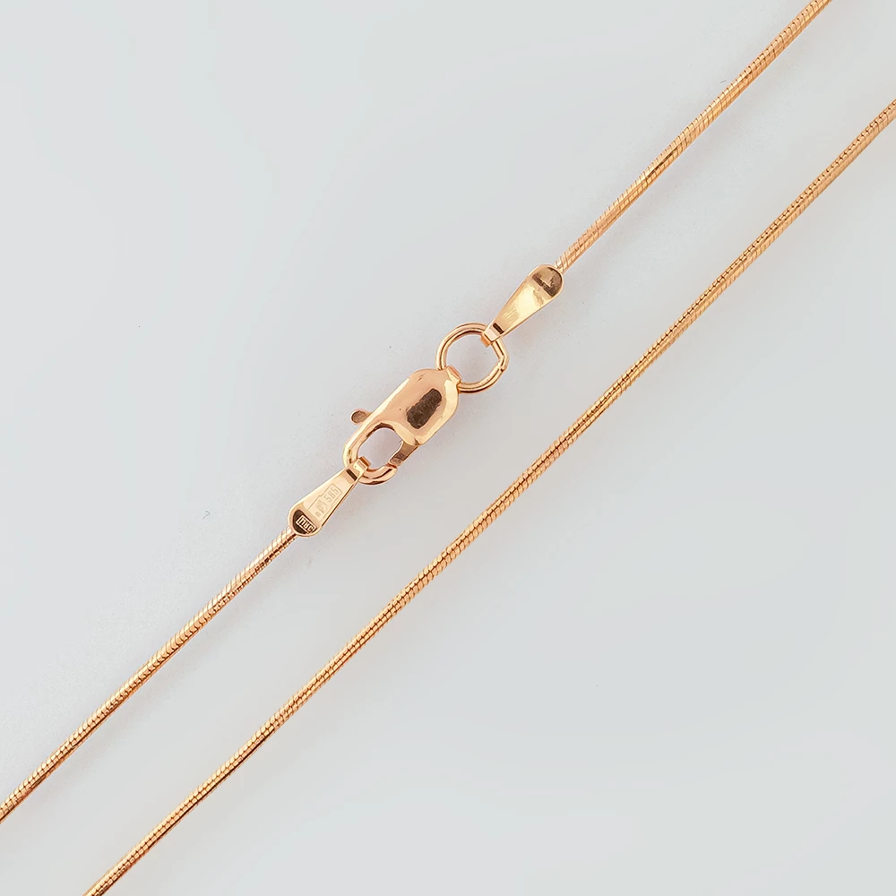 Цепь из красного золота 585 пробы