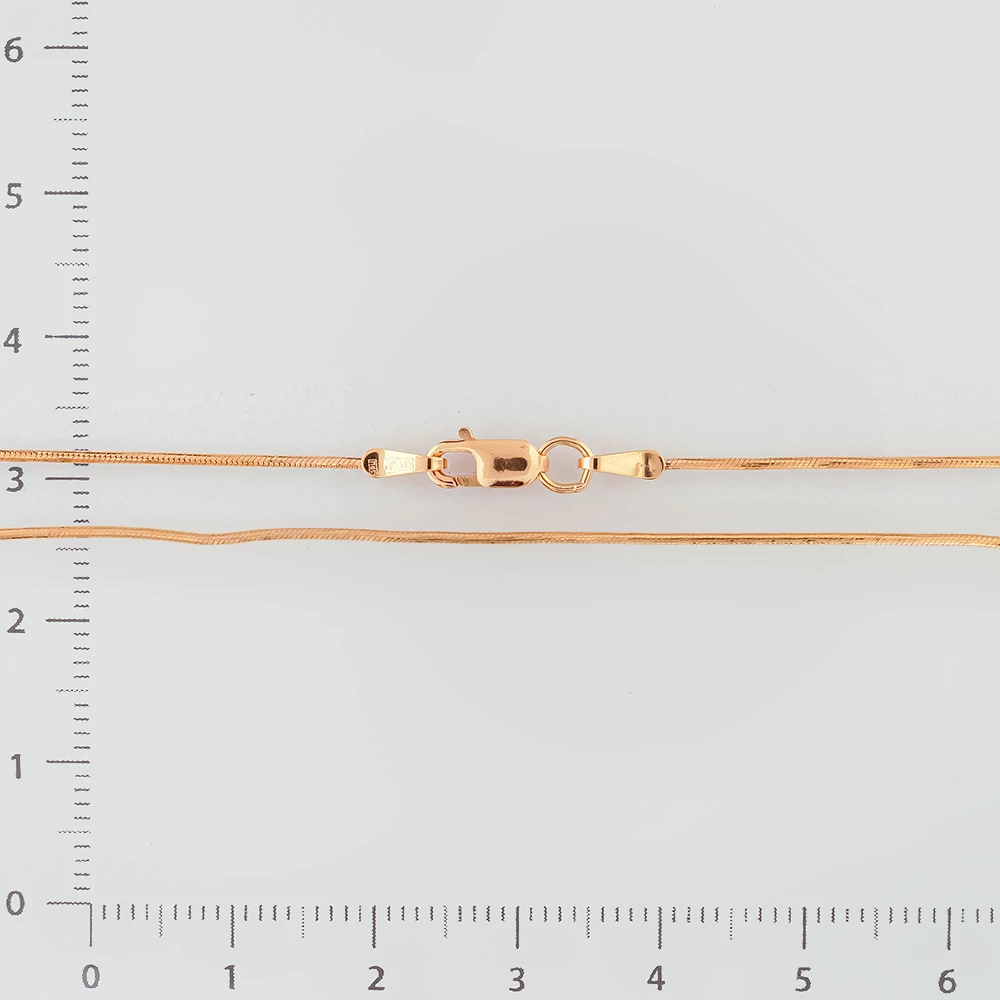 Цепь из красного золота 585 пробы