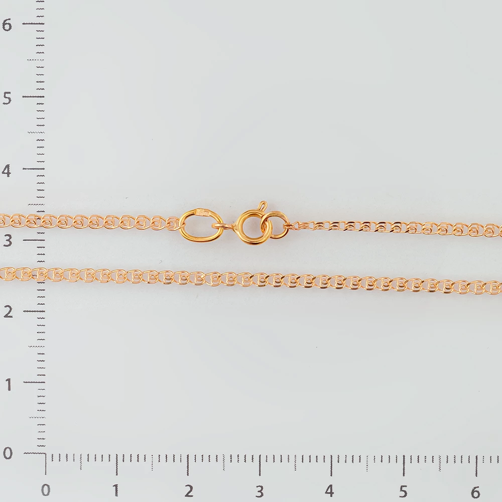 Цепь из красного золота 585 пробы